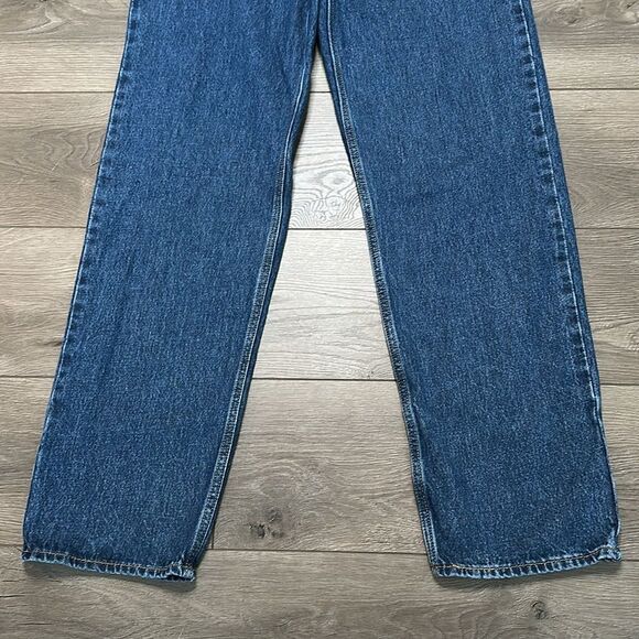 Levi’s Silver Tab 94 Baggy Mid Rise Straight Leg Blue Jeans Size 30 - Picture 3 of 13
